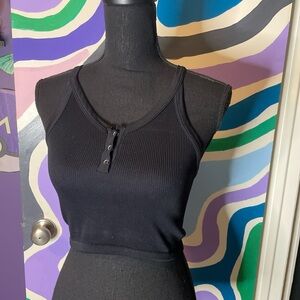 Basic Black Tank Top